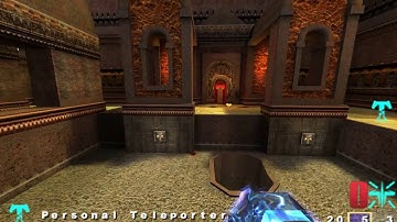 Quake III Arena Walkthrough - Part 18 - Q3DM14: Grim Dungeons
