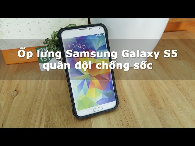 Ốp lưng Samsung Galaxy S5 quân đội chống sốc - Đồ Chơi Di Động .com