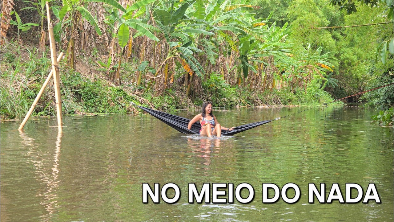 Acampamento no bambuzal da Serra de Palmácia – CE | Rio do Gado, churrasco e aventura