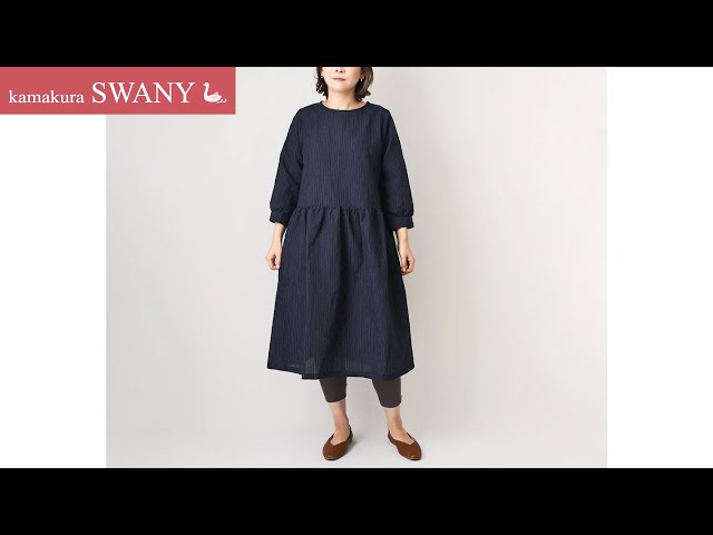 ★セール★LOHEN ローヘン　ローウエストギャザーワンピース DRESSES – LOHEN