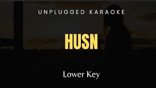 HUSN - ANUV JAIN | Karaoke - Lower Key | Female version