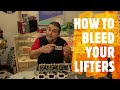 How to bleed your lifters