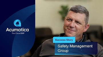 Safety Management Group - 10 hours saved weekly on payroll processes with Acumatica ERP