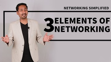 3 Elements Of Networking | Networking Simplified Ep. 2 | Paritosh Pathak