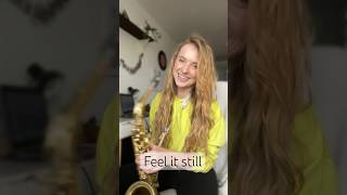 Positive saxophone vibes. Feel it still. #music #musician #saxophone #cover