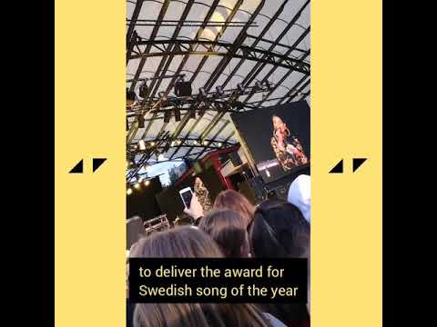 Avicii wins "Swedish song of the year" @ Rockbjörnen 2019