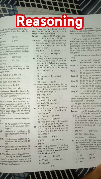 Reasoning - input output #reasoning #motivation #upsc #ias #study # ...