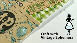 Crafting With Authentic Mid-Century Ephemera