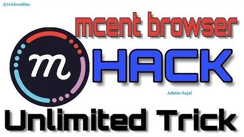 Mcent browser earn Add 100000 coin refer script and Trick unlimited recharge by Technical hero