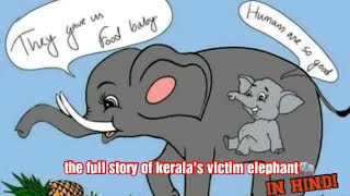 Sad story of pregnant elephant died in kerala