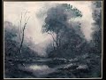 Watercolor Landscape Tutorial 93 Tonalism With Quin Rose and Phthalo Green Only