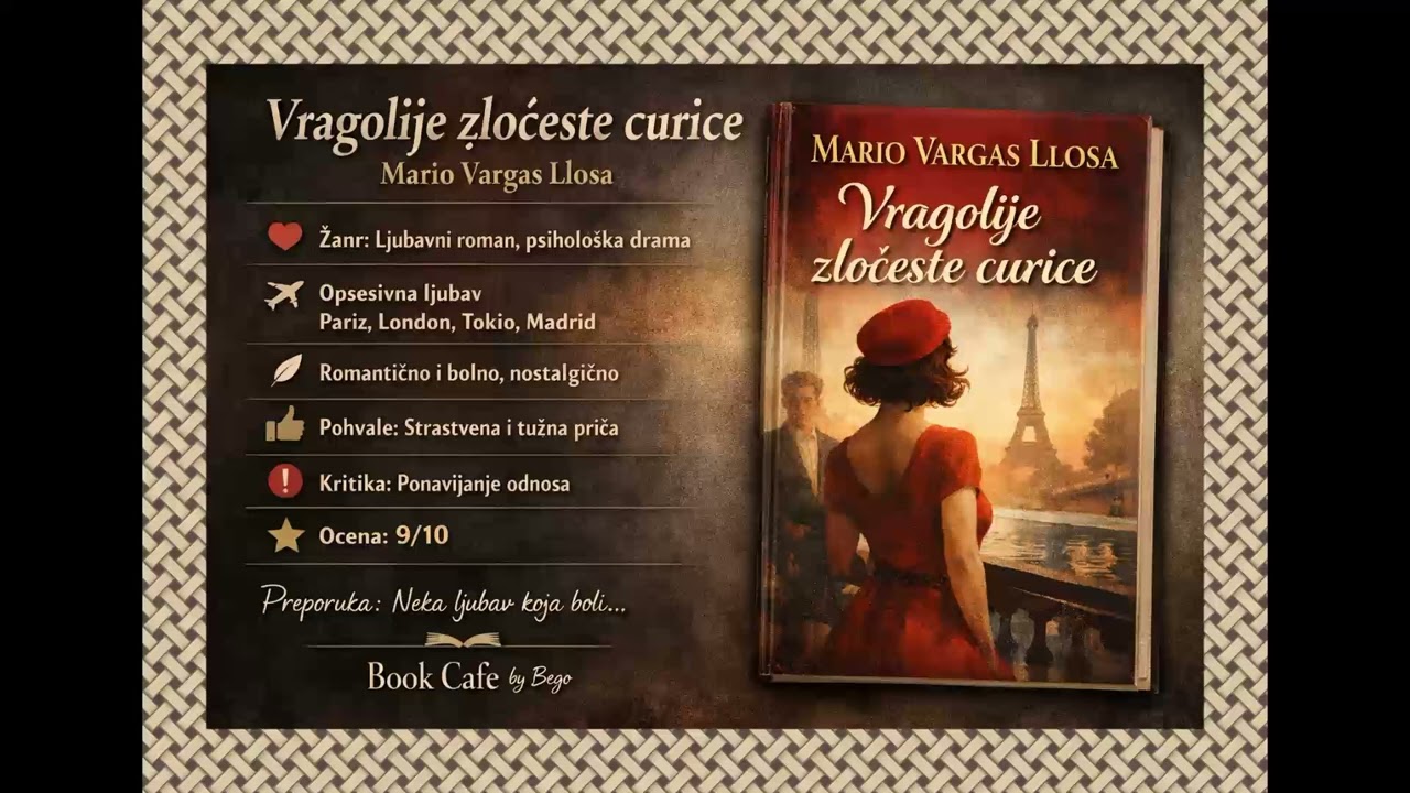 Vragolije zločeste curice 1/2 - Mario Vargas Llosa - Audio knjiga