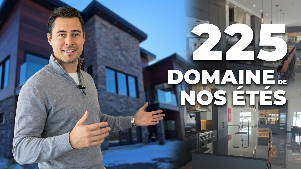 Tour of 225 Domaine de nos étés | Elegant Riverside Home