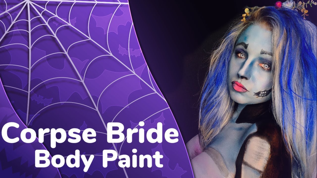Corpse Bride Body Paint YouTube