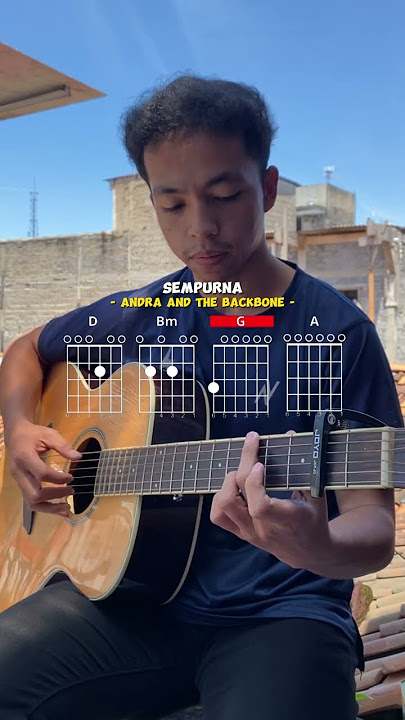 Kunci gitar asli lagu sempurna #sempurna #kuncigitar #chords #chordgitar