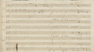 Mozart - Symphony No. 41, K. 551, Mvt. 4 {Autograph score + 4K HD}