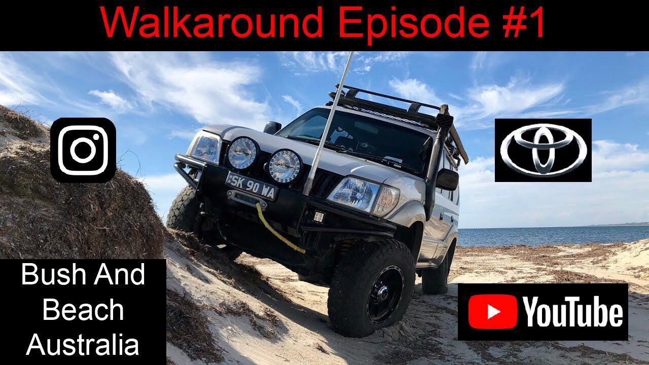 Toyota Prado 90 Series Walkaround 2018 YouTube Toyota Prado 90 Series Walkaround 2018 YouTube