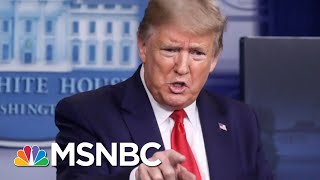 Trump’s Airing Of Propaganda Video During Coronavirus Briefing Is ‘Act Of Disinformation’ | MSNBC