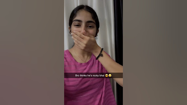 Bro thinks he’s rocky bhai 😂….