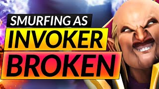 How to RANK UP with EVERY HERO - BROKEN INVOKER SMURF ANALysis and Tips - Dota 2 Guide