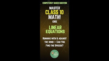 CBSE - CLASS 10 #linearequationsintwovariablesclass10 #competencybasedquestions #englishmedium
