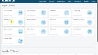 How to Run Temp Payroll Reports in uAttend
