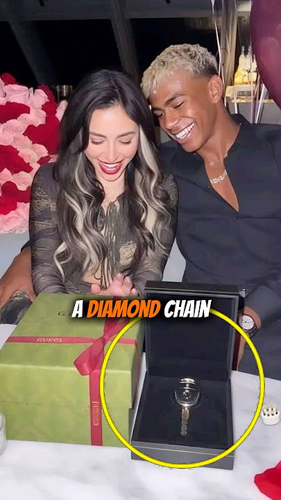 Lamine Yamal Surprised Nicki Nicole With Insane Gifts For Her 25th Birthday! 🎁😮