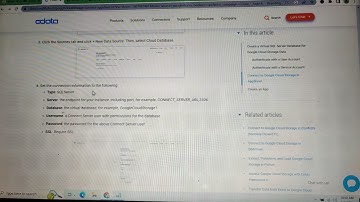 Connect to Google Cloud Storage in AppSheet