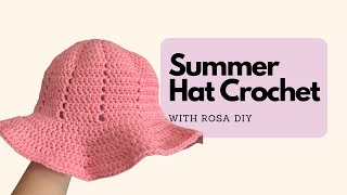 HOW TO CROCHET SUMMER HAT