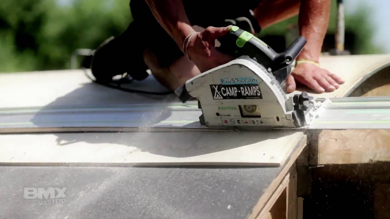 BMX MASTERS 2010 STREET COURSE build by Camp Ramps .mp4