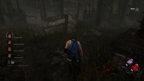 Dead by Daylight: Saving a random Steve with flashbang!