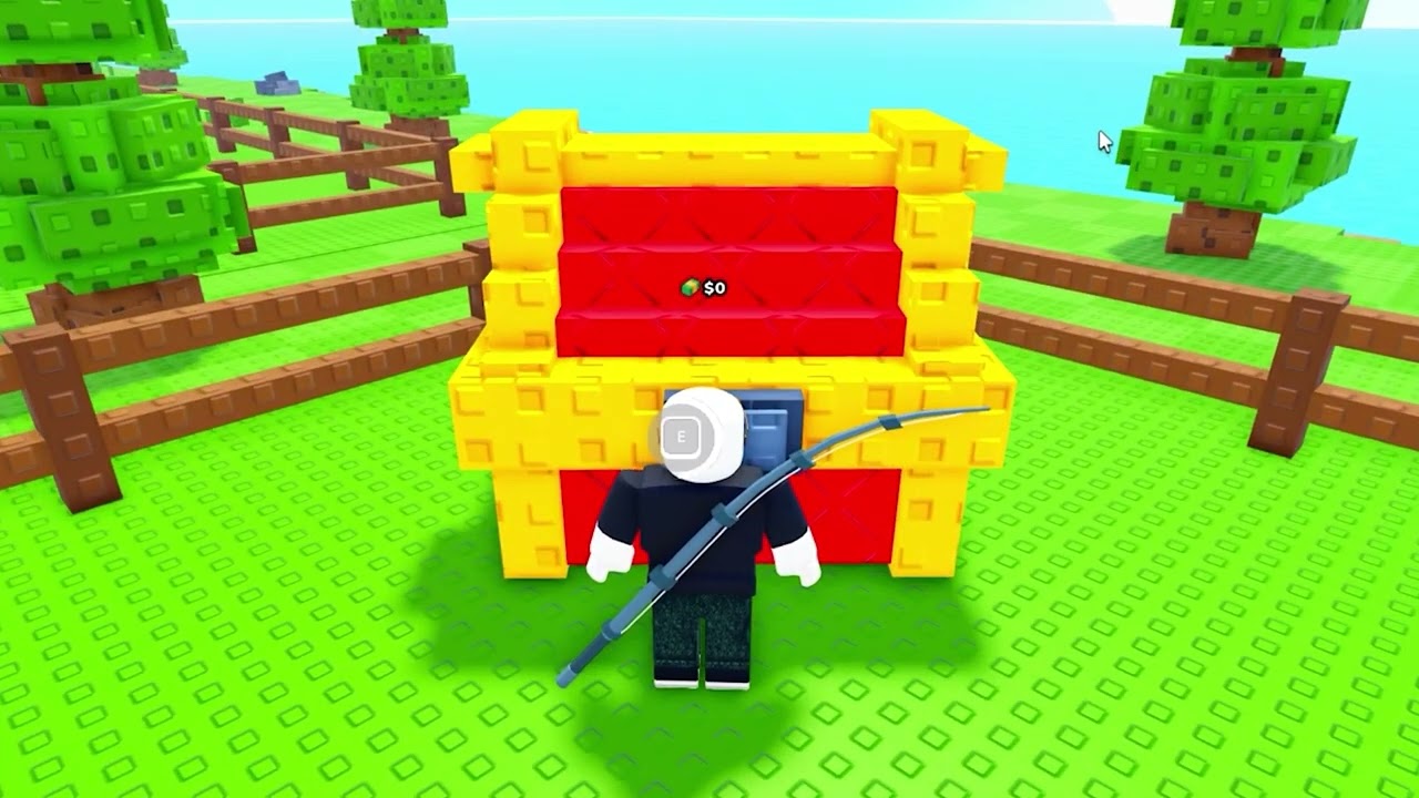 This Roblox fishing game has 1 hole - OTTER ON ROBLOX ( EDITED )