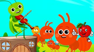 The Ant and the Grasshopper - The Soft Roots Nursery Rhymes & Kids Songs screenshot 4