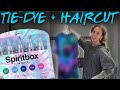 Using the Spiritbox tie-dye kit + hair cut (Full Day Vlog)