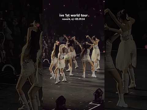 ive world tour in nj💖#ive #lovedive #kpop #girlgroup #fancam #아이브 #wonyoung #ahnyujin