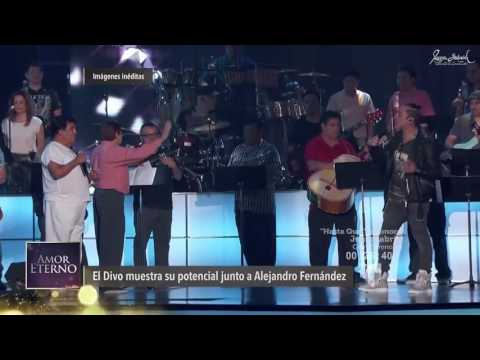 Juan Gabriel ensayando con Juanes en los Premios Billboards 2016
