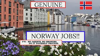 Work and Live in NORWAY | Norway Jobs, No brokers, No agents, just do it yourself!! || BUXTON.