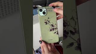Try a case for iPhone 15 Plus Green #phonecase #iphone15plus #chinoiserie