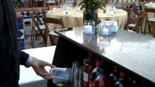 Private Party Bartending Wedding Set Up Tips & Tricks