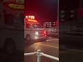 【ハーモニックサイレン🚨】春日部市消防本部 救急幸松1。救急車。緊急走行シーン!