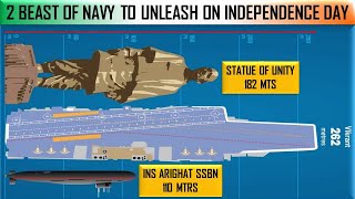 India to celebrate 75th Independence day with the Induction of 2 Naval beast: INS Vikrant \& S3 SSBN