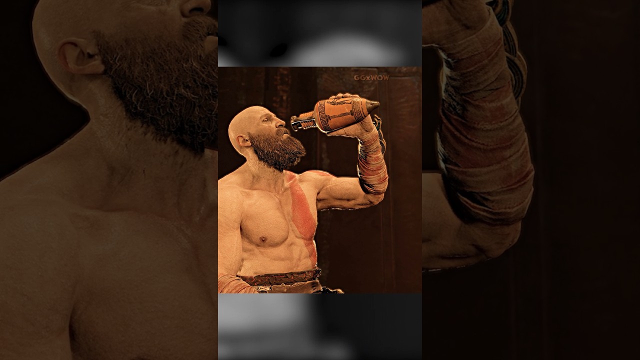 A Smile From Kratos Is the Rarest Scene in God of War🗿🔥 