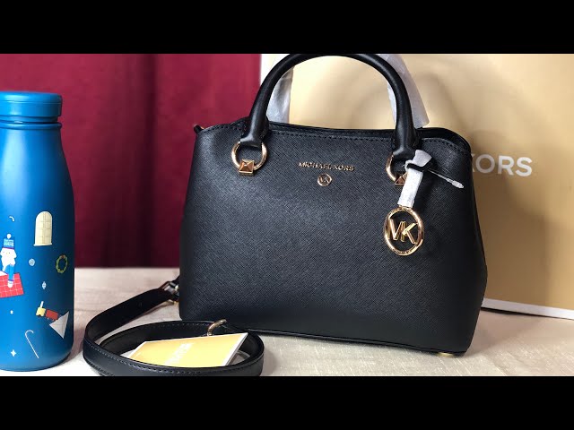 Michael Kors Edith Small satchel Black + modshots 