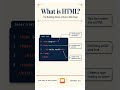 What is HTML?