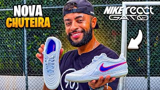 CHUTEIRA DE FUTSAL MAIS TECNOLÓGICA DA ATUALIDADE ?  NOVA TIEMPO REACT GATO