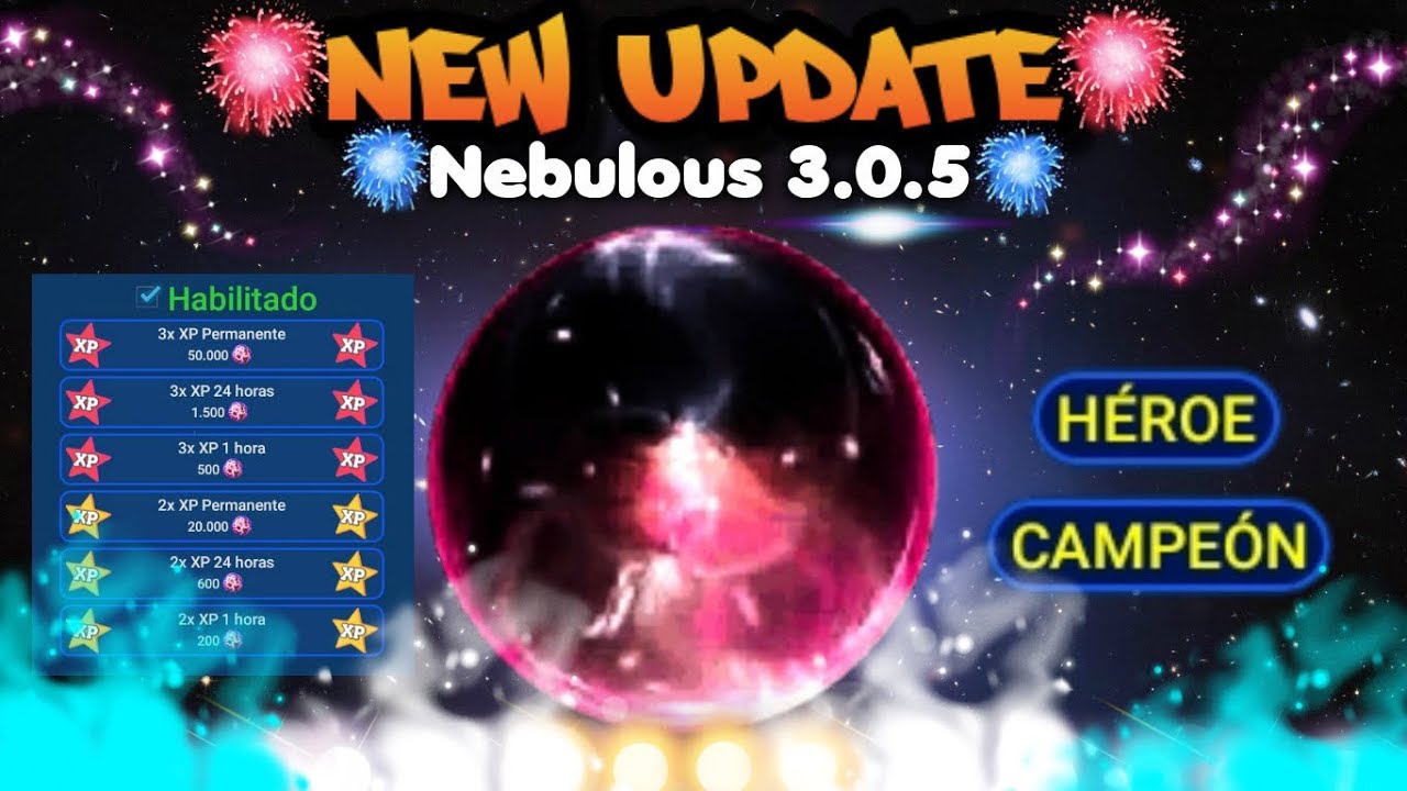 🔥Nebulous🍘  | Nueva Actualización 3.0.5 | Nueva Skin lvl 1075, Nuevas Misiones en Campaña y más!