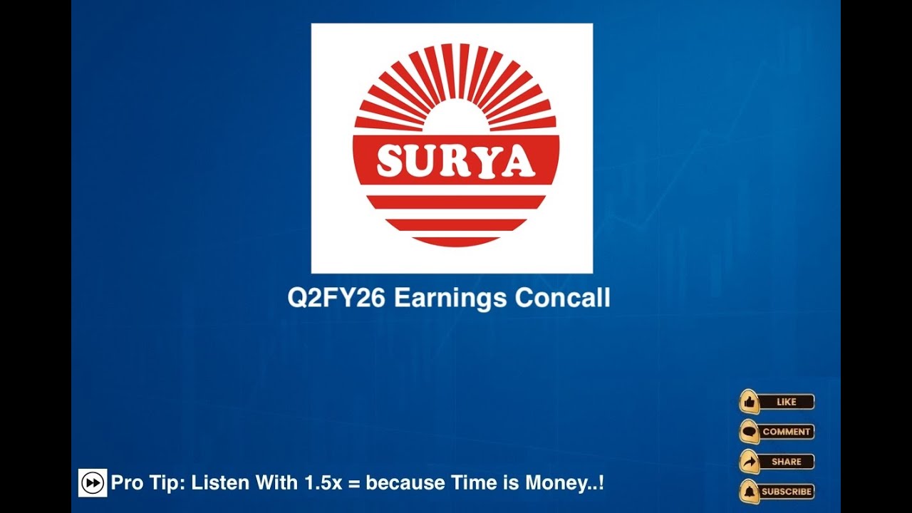 Surya Roshni Q2FY26 Earnings Concall