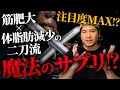 【筋肉を合成しながら体脂肪を燃やす】最注目の最強サプリ⁉︎【5-ALA】を徹底解説。