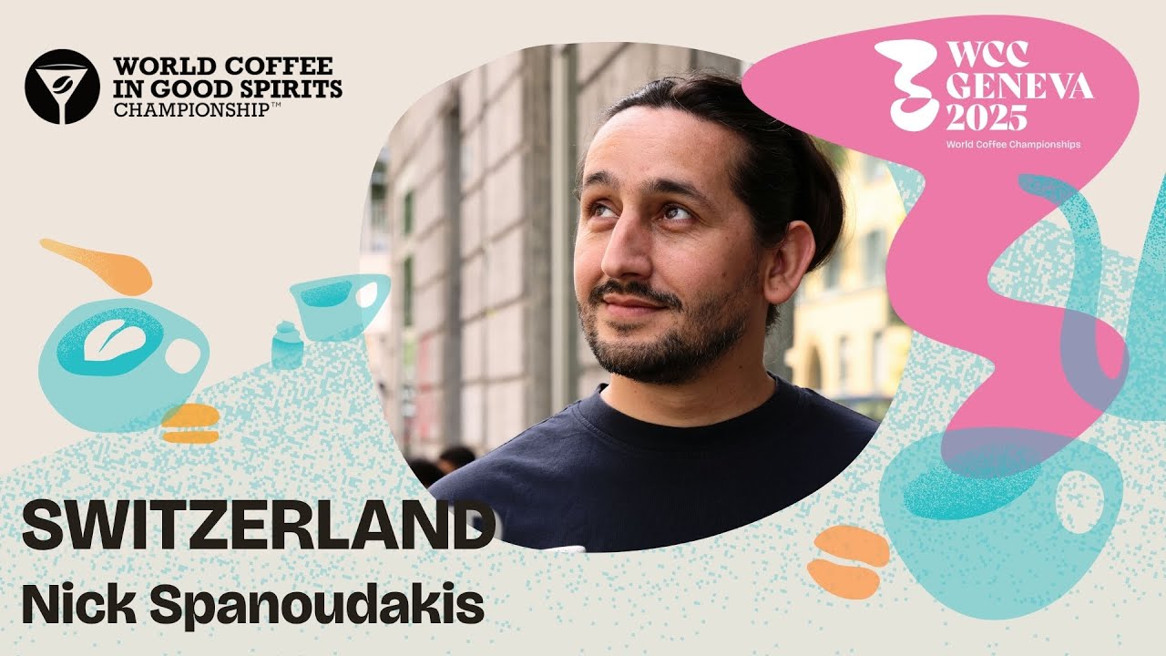 Nick Spanoudakis, Switzerland | 2025 World Coffee In Good Spirits Championships | Day 1 Round 1