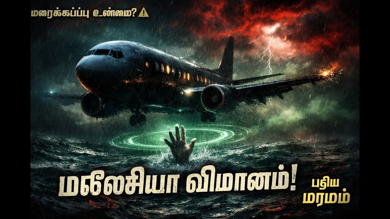 மலேசியா விமானத்தின் புதிய மர்மம்! 👁️✈️ மறைக்கப்பட்ட உண்மை? ⚠️
